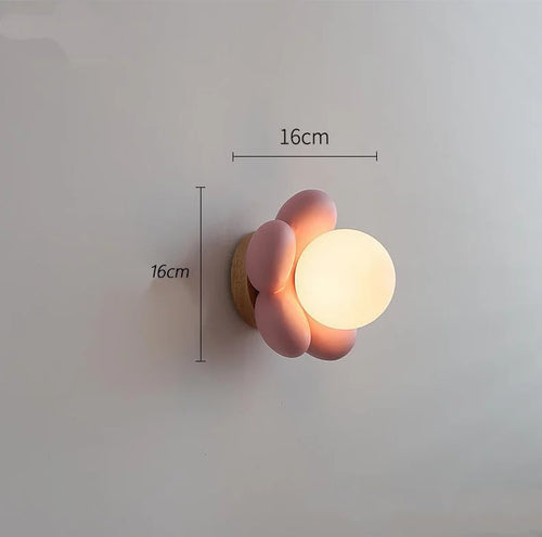 Dekorative Wandleuchte mit LED für das Kinderzimmer