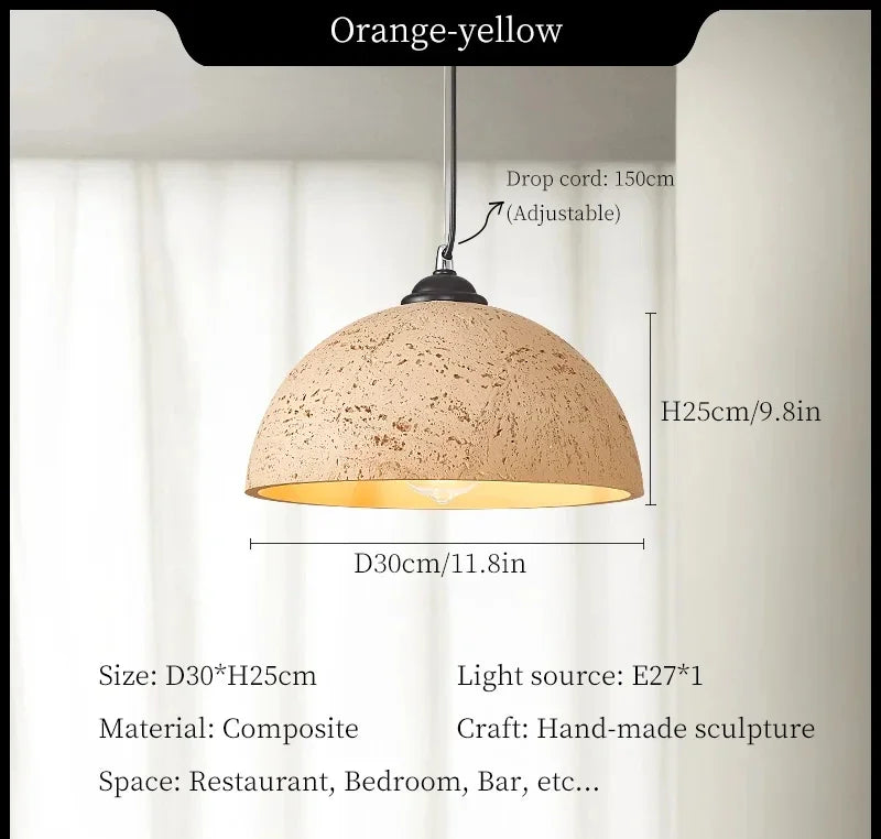 Moderner minimalistischer Kronleuchter Wabi-Sabi dekorative Pendelleuchte für den Innenbereich