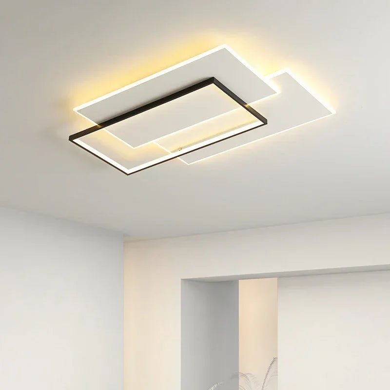 lustre moderne simple pour décoration intérieure lumineuse - vue 3 sur 20