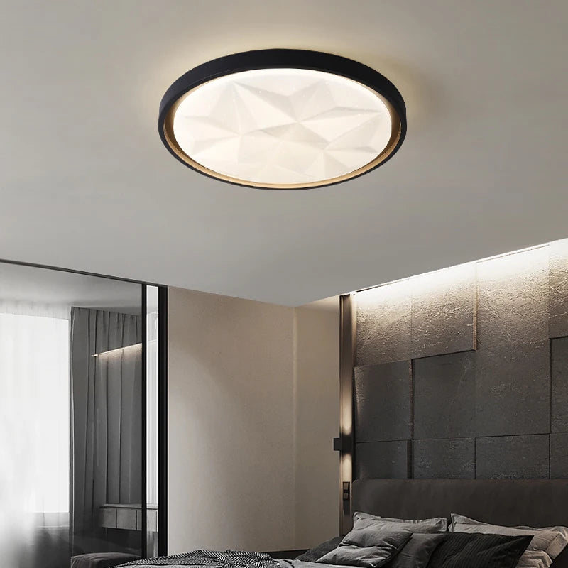 LED-Deckenleuchte nordisch schlicht kreativ Leuchte Innenbeleuchtung - vue 3 sur 9
