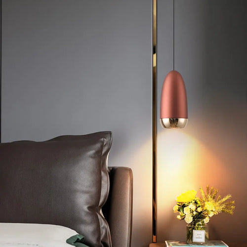Minimalistische LED-Pendelleuchte mit Touch-Dimmung und hohem CRI - vue 2 sur 16