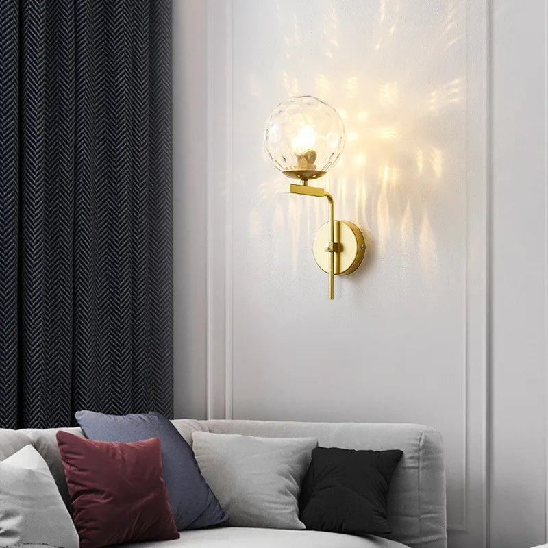 Applique led vintage escalier loft noir