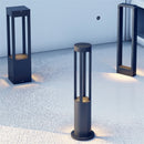 Moderne LED-Gartenleuchte aus Aluminium, wasserdicht für den Außenbereich