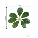 lot de 5 plantes artificielles pour décoration de mariage et restaurant
