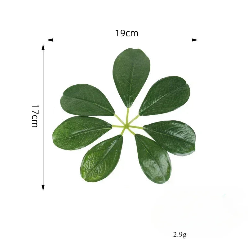 lot de 5 plantes artificielles pour décoration de mariage et restaurant - vue 16 sur 17