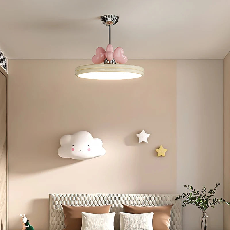 Kronleuchter im Girly-Stil, dimmbar für individuelle Beleuchtung - vue 3 sur 10
