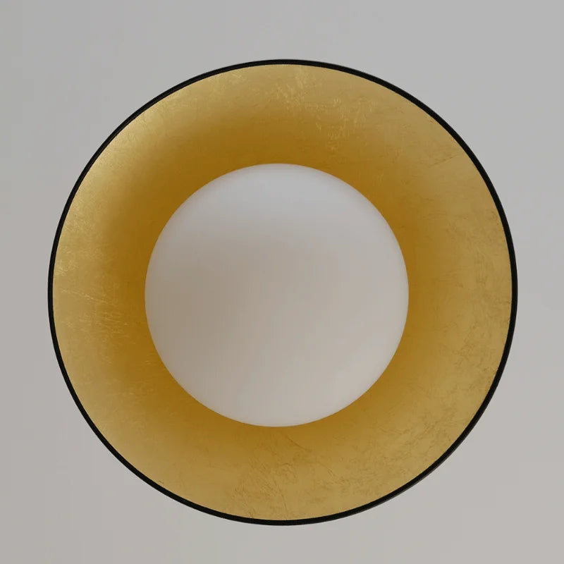 Französischer Retro-Kronleuchter aus Glas mit LED für Restaurant - vue 5 sur 6