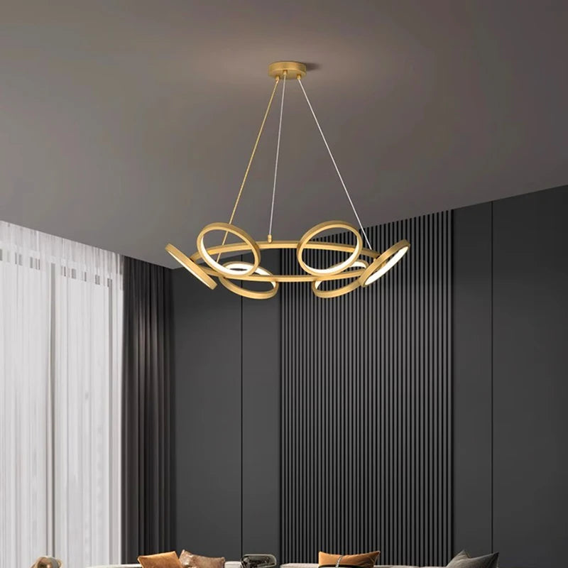 Suspension moderne Lustre pour salle à manger lampes suspendues lampes suspendues pour plafond du salon Suspension éclairage intérieur - vue 4 sur 11