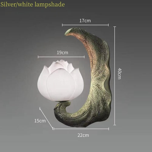 Applique murale Led en forme de Lotus - vue 9 sur 16