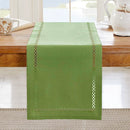chemin de table lin ajoure style moderne repas