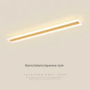 plafonnier led design nordique grain de bois moderne décoratif