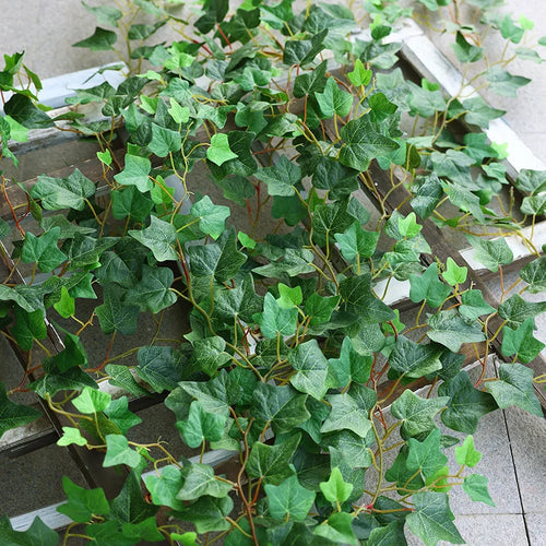 plantes artificielles lierre pour décoration mariage fête jardin 80 feuilles