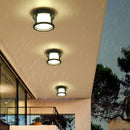 plafonnier étanche rond carré pour jardin balcon lumineux