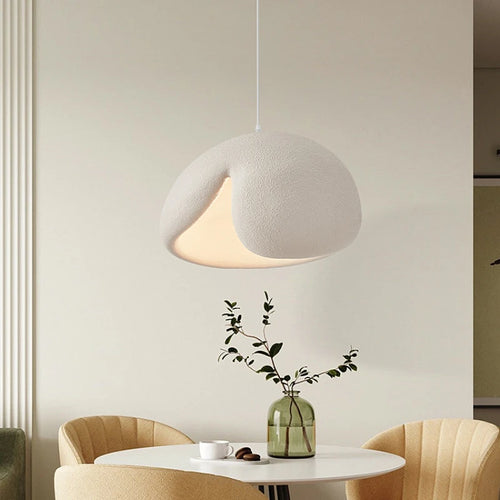 Kronleuchter Wabi Sabi nordisch minimalistisch LED hängend - vue 3 sur 10