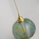 suspension en verre moderne à led pour intérieur contemporain