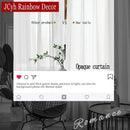 Voilage froissé moderne léger pour salon chambre fenêtre