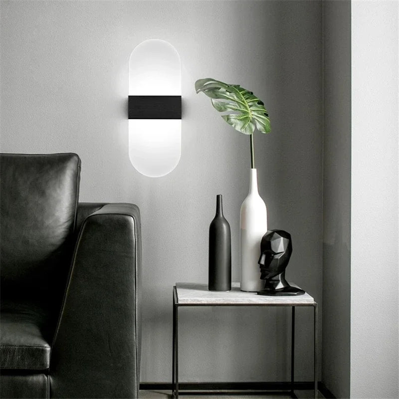 applique murale led morden luminaire décoratif d'intérieur