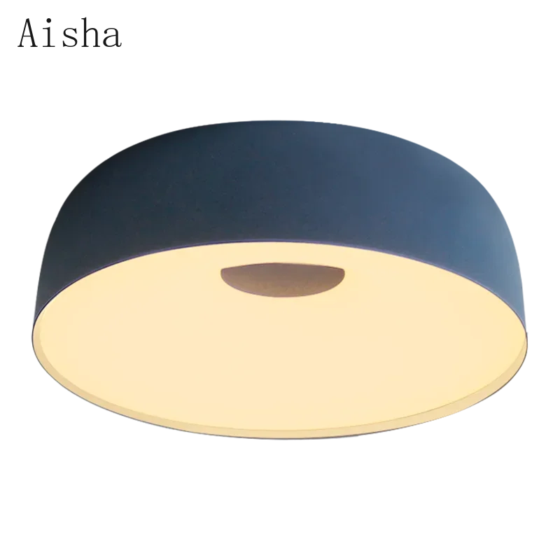 plafonnier nordique led pour éclairage intérieur moderne - vue 5 sur 15