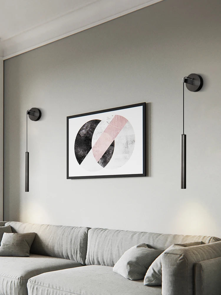 applique murale moderne en cuivre design minimaliste et créatif - vue 6 sur 8