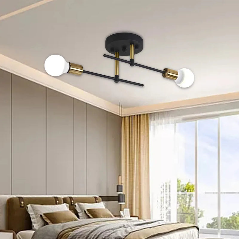Plafonnier en forme de dôme pour chambre à coucher