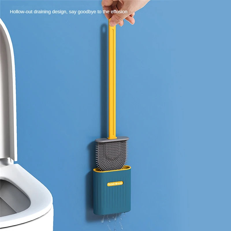 brosse de nettoyage innovante en silicone flexible et ergonomique - vue 4 sur 9