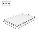 7-Zone Spring Matratze 25cm thick,Medium-Firm Orthopaedic, Extra Comfort, Breathable & Quiet,Breathable 3D fabric