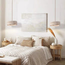 LED-Pendelleuchte im Wabi-Sabi-Stil aus Stein für die Inneneinrichtung