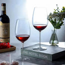 Verre a vin cristal extra fin bord bombe