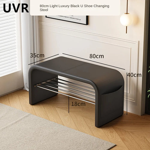 tabouret de lit moderne léger et luxueux pour la maison - vue 5 sur 6
