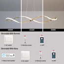 Plafonnier Led suspendu au design moderne