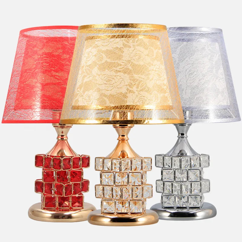 lampe de table en cristal moderne pour décoration intérieure élégante - vue 6 sur 10