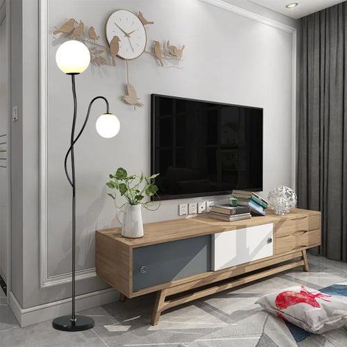 lampadaire led métal style nordique pour décoration intérieure