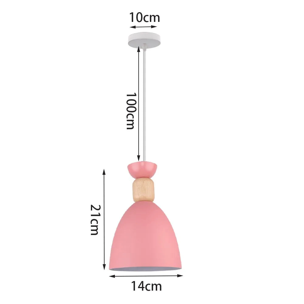 suspension nordique en aluminium rétro pour éclairage intérieur - vue 19 sur 20