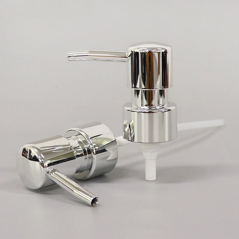 distributeur de savon désinfectant argent rechargeable 300 à 500 ml - vue 5 sur 14