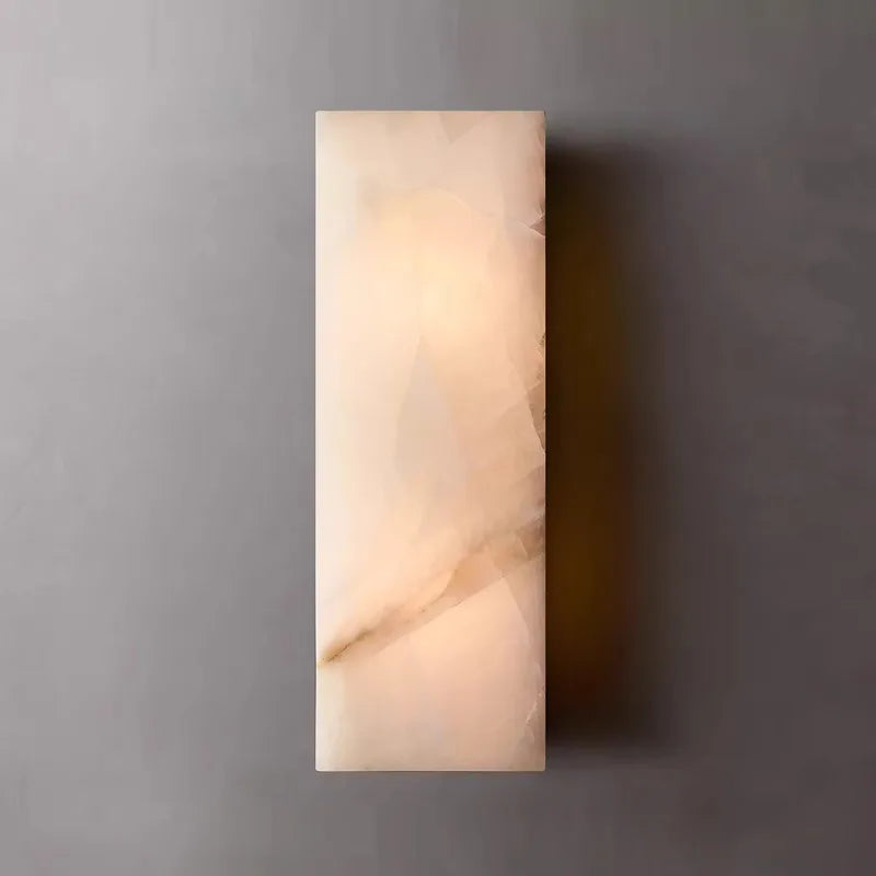 applique murale led dimmable design marbre naturel étanche pour intérieur extérieur - vue 10 sur 9