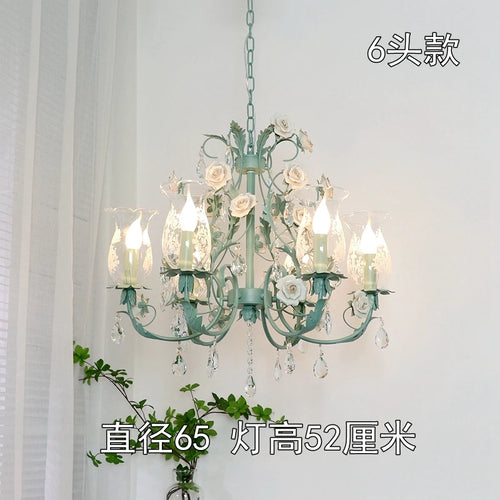 lustre en cristal français style nordique pour éclairage élégant