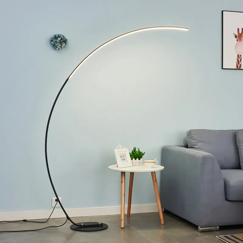 Lampadaire LED moderne minimaliste - vue 5 sur 8
