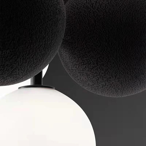 suspension 	 style avec cordon réglable et boule en pvc