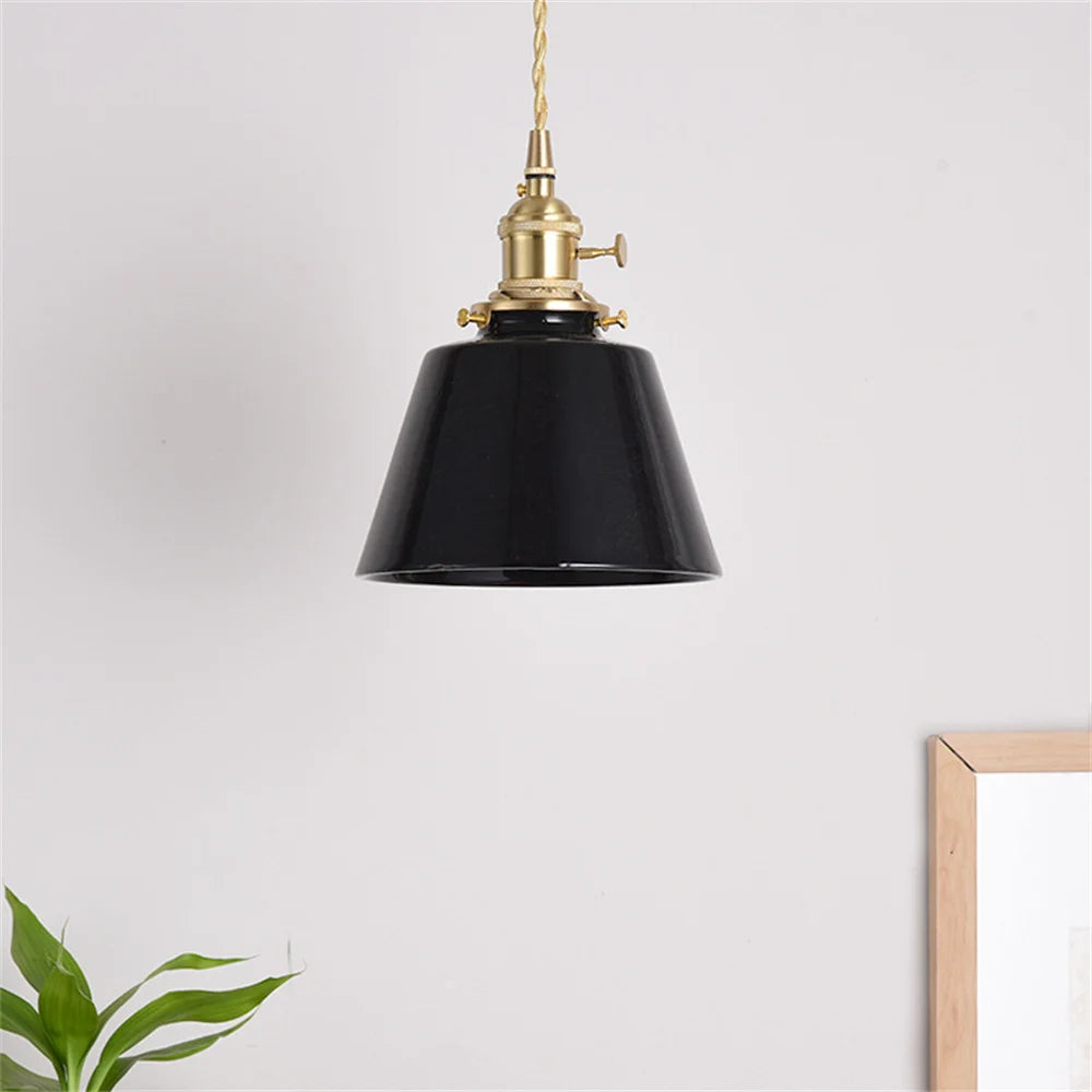 suspension LED en céramique moderne idéale pour loft - vue 2 sur 12