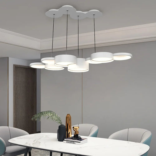 lustre moderne à leds pour un éclairage intérieur élégant