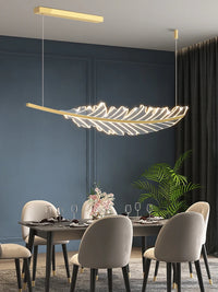 lustre led moderne minimaliste luxe italien pour restaurant bar