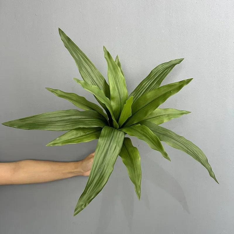 agave artificiel 15 feuilles décoration florale pour intérieur - vue 10 sur 13