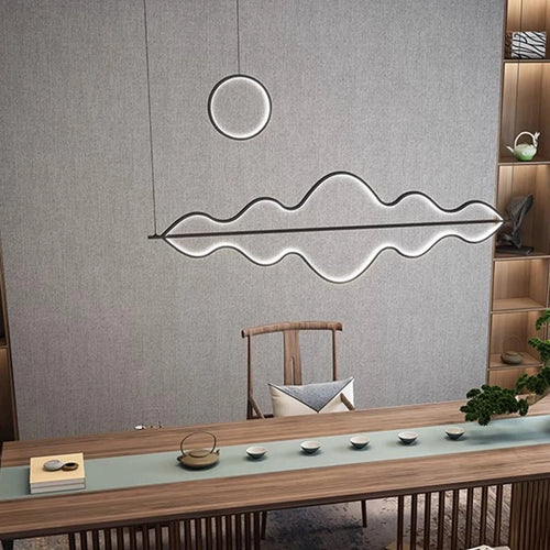 Lustre LED design moderne luminaire décoratif d'intérieur