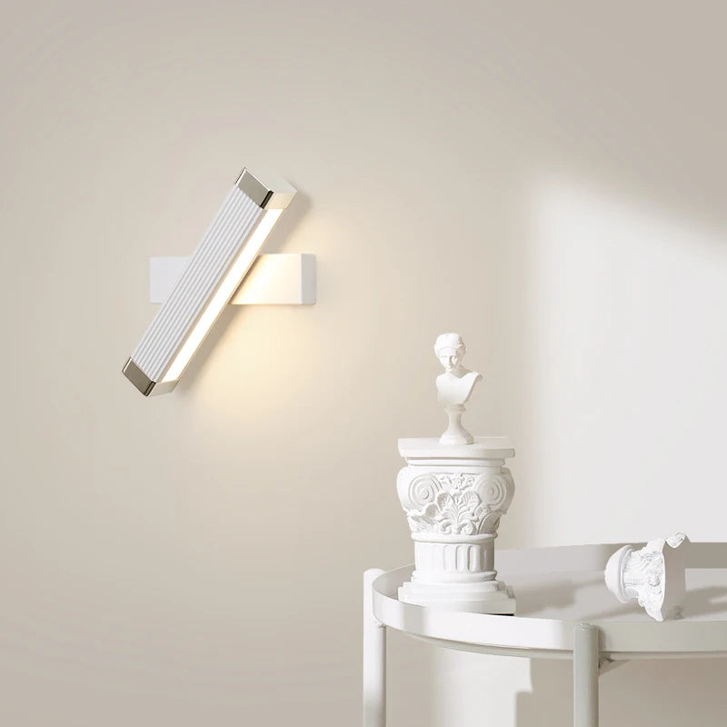 Chevet chambre appliques moderne minimaliste créatif escalier lampe à LED escalier allée étude tournant fond applique - vue 3 sur 8
