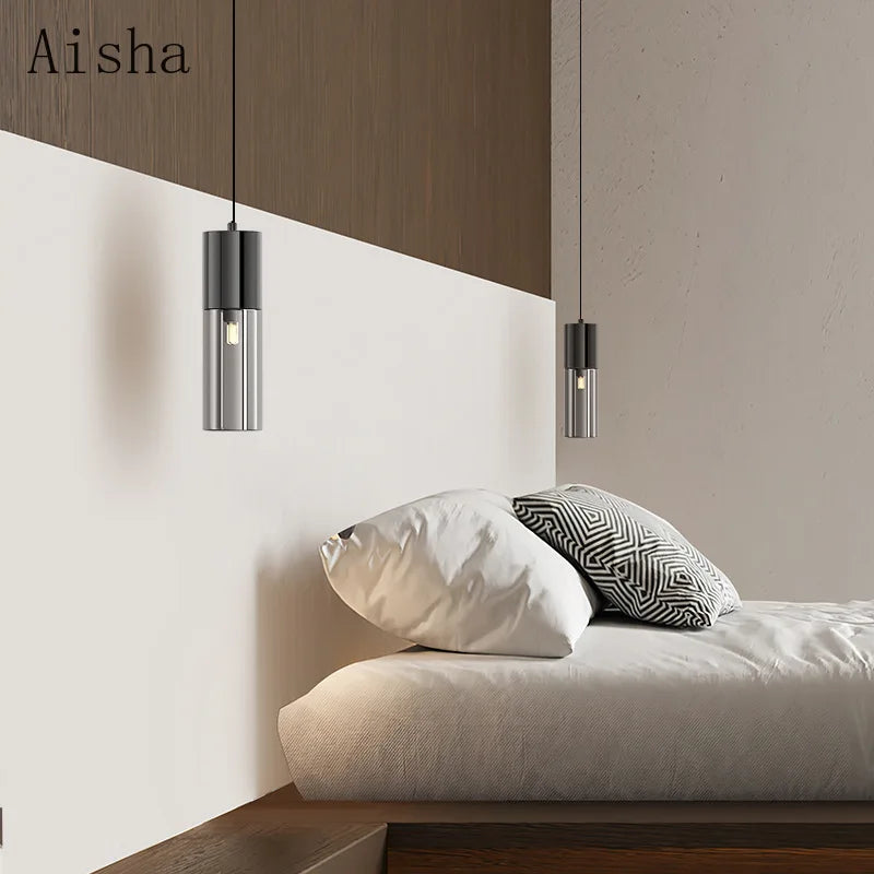 suspension en verre luminaire décoratif pour intérieur moderne - vue 3 sur 10