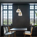 Nordische Design-Pendelleuchte aus Glas für moderne Inneneinrichtung