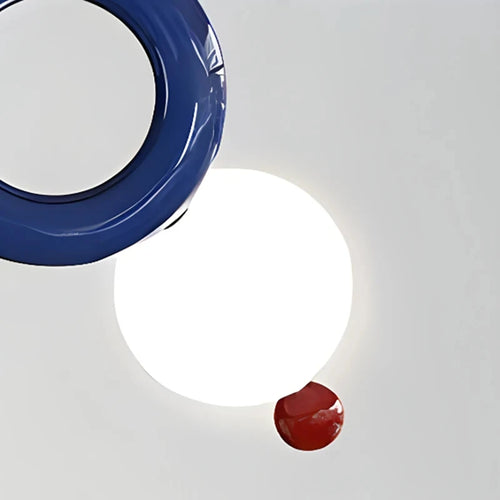 Art-Déco-Pendelleuchte aus Metall für ein elegantes Interieur - vue 7 sur 7