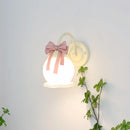 Wandleuchte Prinzessin aus Glas für modernes Kinderzimmer