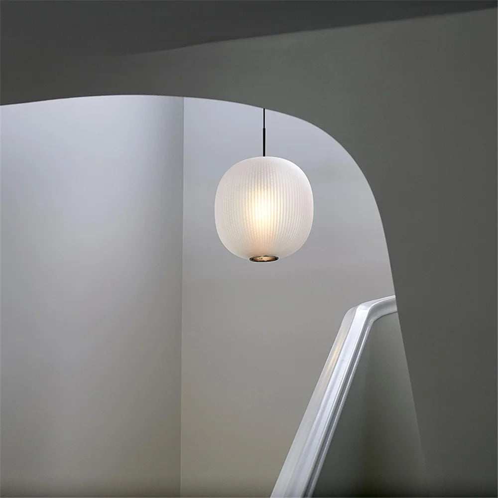 Suspension Led à bulles de verre colorées au Design post-moderne - vue 7 sur 8