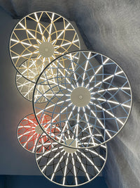 lustre design nordique pour restaurant café art italien tissé